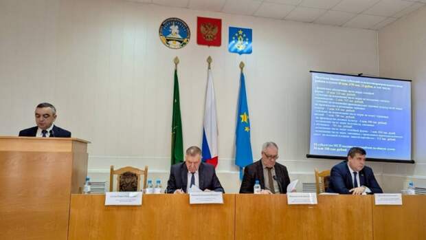 Глава Шовгеновского района отчитался о работе в 2025 году