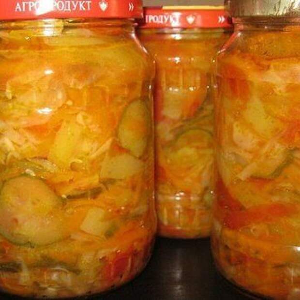 Салат “Гениальный”, потому что очень простой