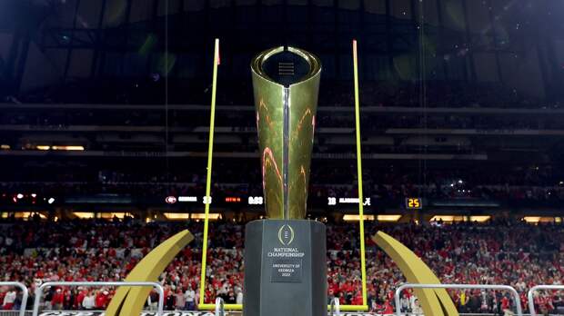 College Football Playoffs trophy