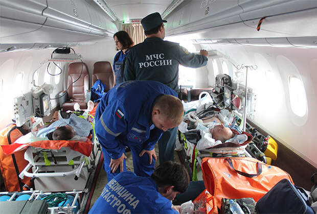 Медицинские модули в Ан-148