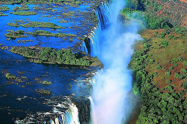 Завораживающая красота водопадов