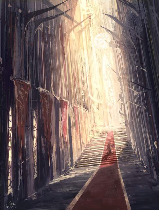 Фэнтези от Wang Ling