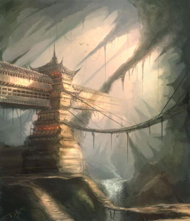 Фэнтези от Wang Ling