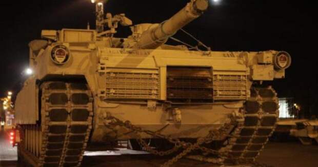 Американские танки едут в Латвию