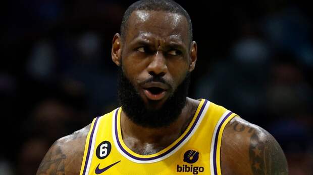 Los Angeles Laker star LeBron James