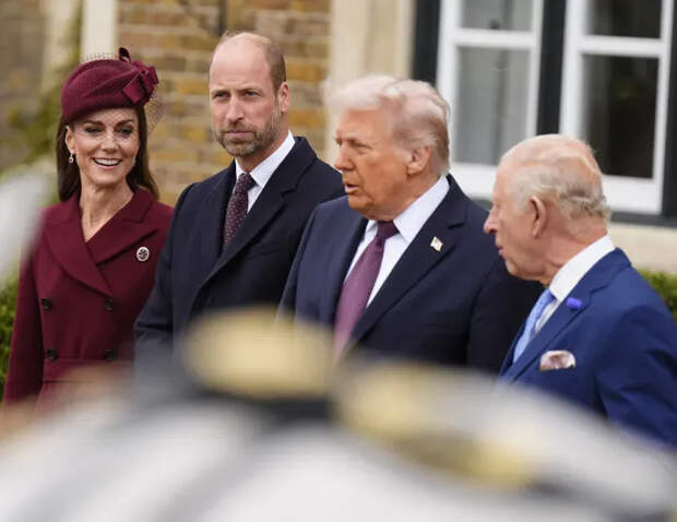 Кейт Миддлтон, принц Уильям, Дональд Трамп и король Карл III