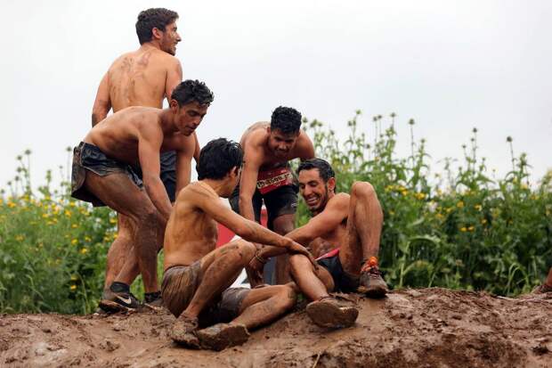 Ежегодная гонка по грязи Run Mud в Тель-Авиве
