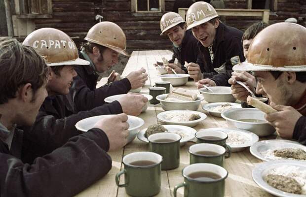 Обед на строительстве БАМа, 1970-е СССР, история, факты