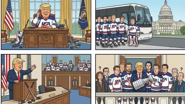 Трамп пригласил хоккеистов сборной США на своё выступление в конгрессе