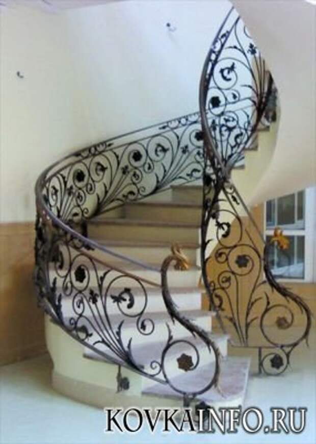 Кованые лестницы