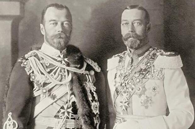 Николай II и Георг V. Фото: wikipedia.org