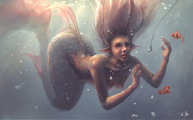 Фэнтези от Wang Ling