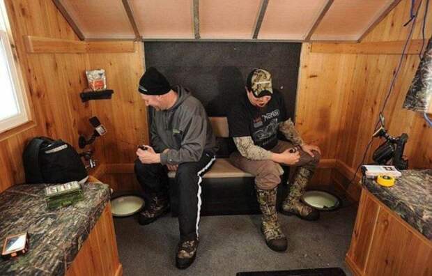 Мобильный домик для зимней рыбалки