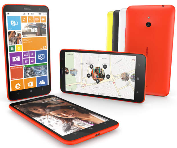 Официальный анонс планшетофона Nokia Lumia 1320