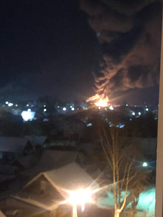 В Псковской области БПЛА атаковали инфраструктуру города Великие Луки