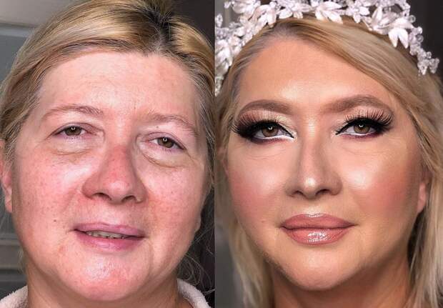 Косметика может изменить внешность любой женщины