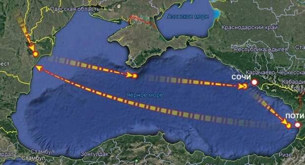 Стратегические бомбардировщики США отработали ядерный удар по Крыму, в 50 км. от резиденции Путина