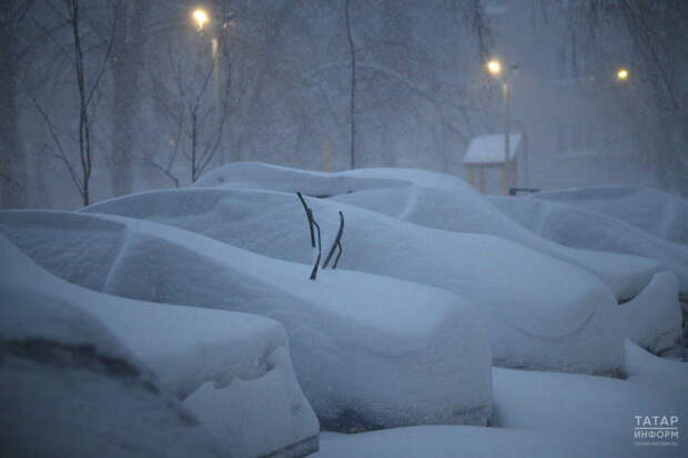 20 февральдә Татарстанда көчле кар һәм буран көтелә