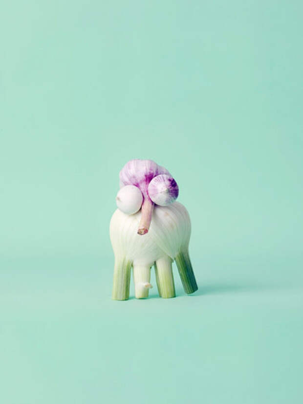 Шведский фотограф Carl Kleiner и его овощные персонажи