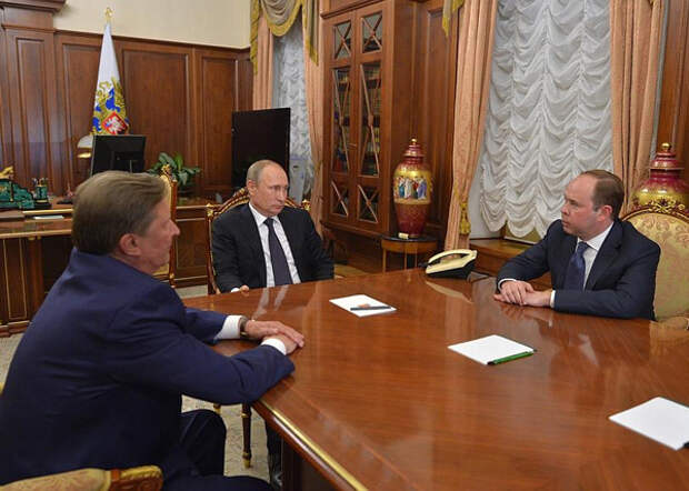 Антон Вайно, Сергей Иванов, Владимир Путин|Фото: kremlin.ru