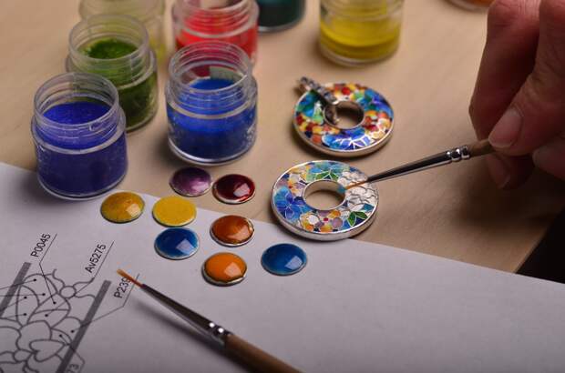 Секреты мастерства ювелира-эмальера