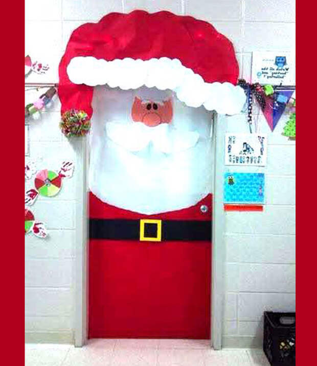 Дед Мороз двери 