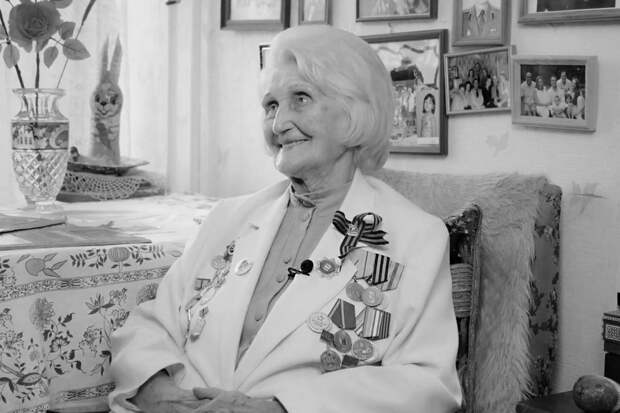 На 105-м году жизни скончалась участница прорыва блокады Ленинграда