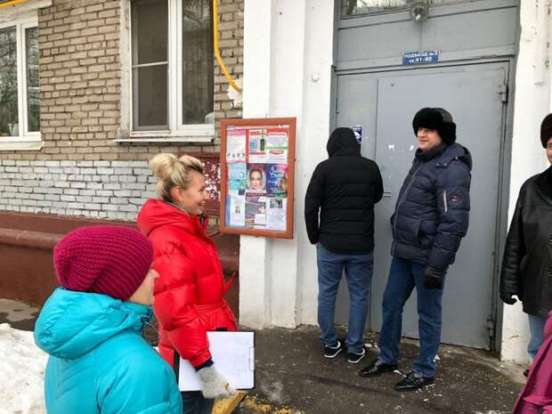 Обход / фото предоставлено управой Алтуфьевского района