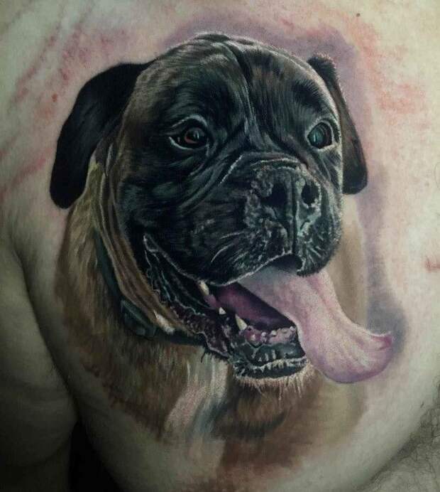 Tattoo artist Steve Butcher photorealistic color realism tattoo, portrait | Тату-мастер Steve Butcher фотореалистичные цветные татуировки , портретный реализм
