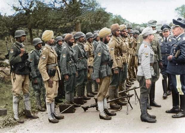 Индийский легион под Бордо.