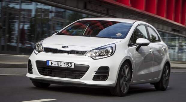Kia Rio европейская версия хэтчбека текущего поколения