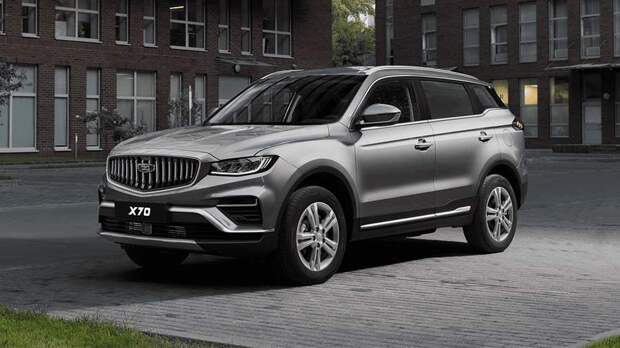 Belgee представила рестайлинговый кроссовер X70