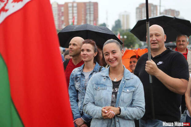 Митинги за Лукашенко 19.08.2020