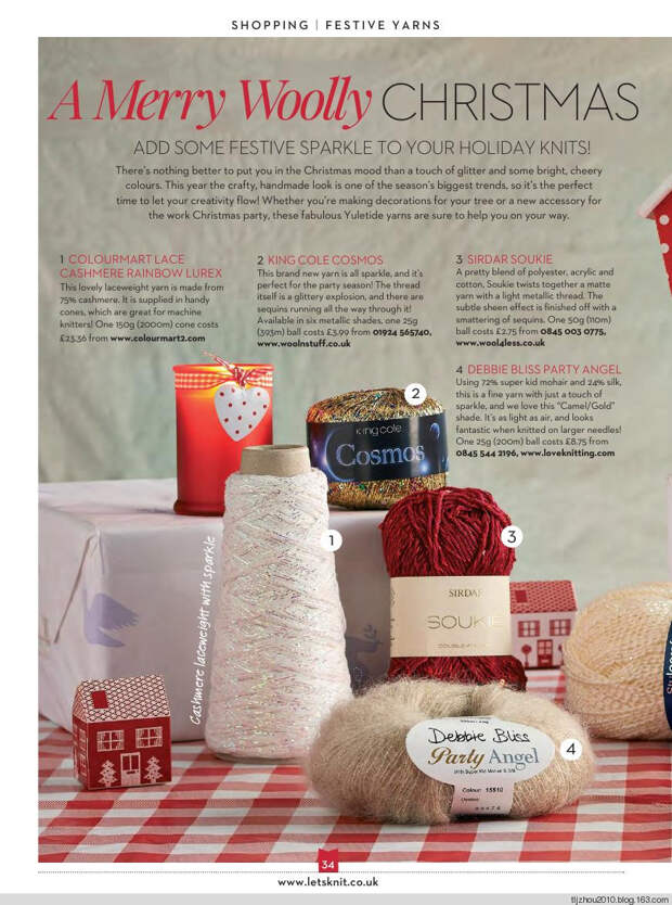 Lets Knit Single Issue Xmas Spec №14 2014 - 紫苏 - 紫苏的博客 Lets Knit Single Issue Xmas Spec №14 2014 - 紫苏 - 紫苏的博客