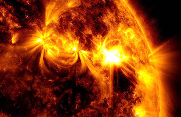Очередная мощная вспышка на Солнце спровоцировала магнитную бурю