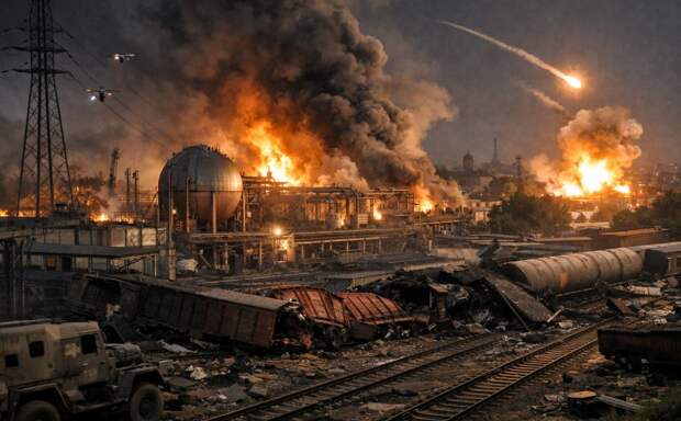 «Цирконы», «Искандеры» и сотни «Гераней» разорвали инфраструктуру на Украине