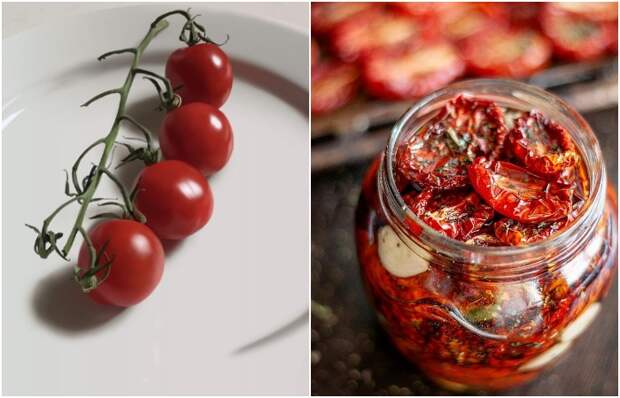 Итальянцы любят как свежие, так и вяленые томаты