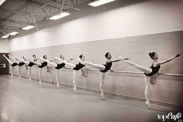 Тренировка по балету