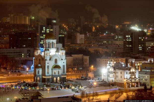 екатеринбург, зима, высота