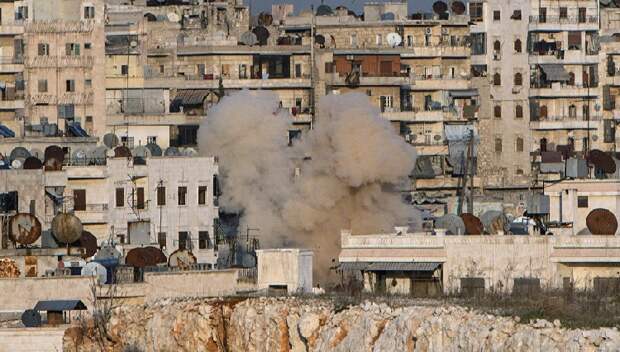 Террористы в Алеппо обстреляли сирийские войска химическим оружием
