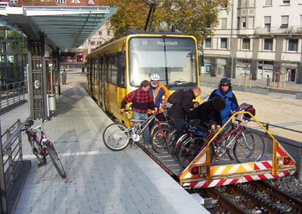 Платформа для велосипедистов. | Фото: Васи.нет.
