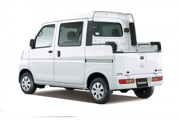 Сомневаюсь, что вы сможете найти что-то более японское, чем этот чудесный фургон. #subaru, кей-кар, тюнинг