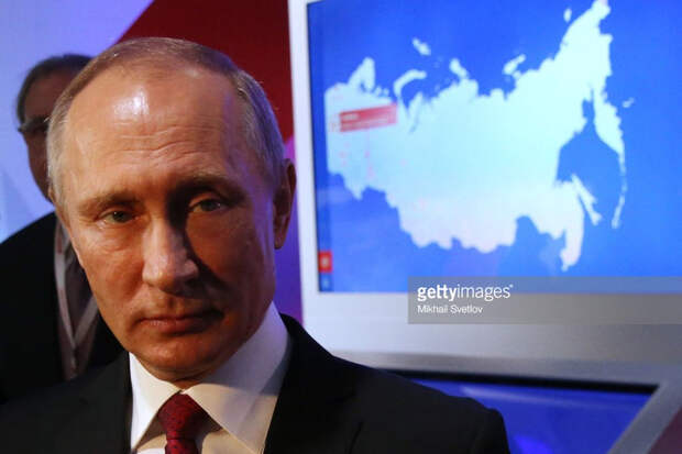 Putin-Russia-Map
