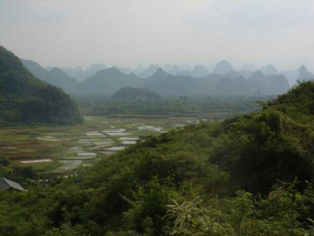 Красивые пейзажи Гуйлинь (Guilin)