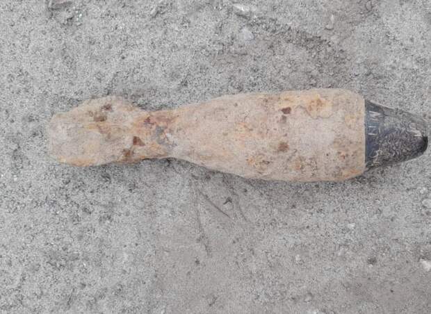 В Калуге ликвидировали склад боеприпасов времен войны с 14 снарядами и миной