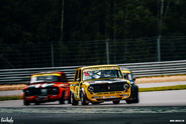 жигули в кольцевых гонках classic touring cup