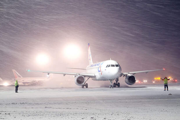 "Победа" корректирует расписание рейсов из-за сложных метеоусловий в Москве