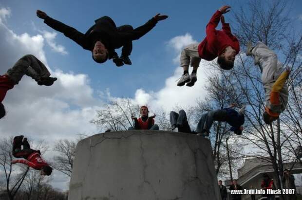 Паркур (Беларусь) - 20 Мая 2008 - CityExtreme - Портал любителей городского экстрима