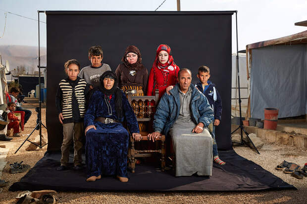 Семейный портрет сирийцев
