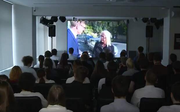 Рязанским школьникам показали фильм о Герое Советского Союза и Национальном Герое Италии Федоре Полетаеве